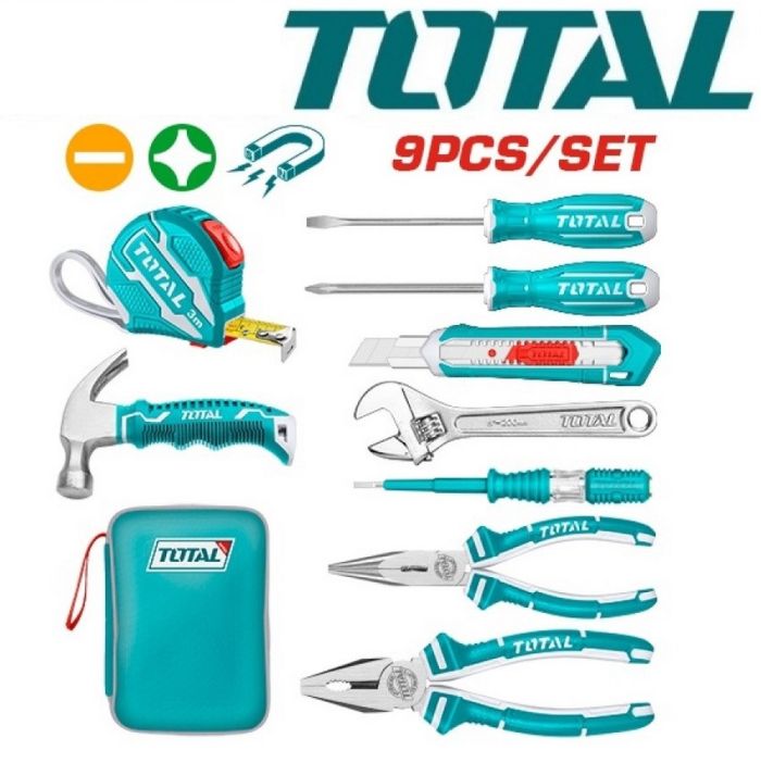 Набор ручных инструментов из 9 предметов (THKTHP90097)