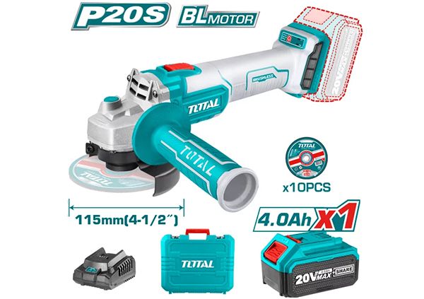 Lithium-Ion Angle Grinder 115mm 20V  (TAGLI2011587)