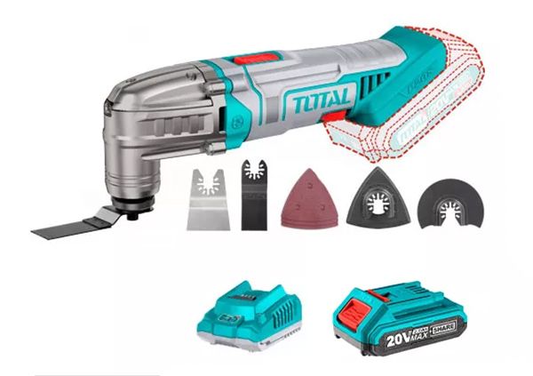 Բազմաֆունկցիոնալ գործիք 20Վ մարտկոցով TOTAL TMLI20221 34136