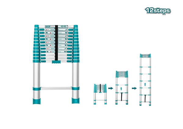 Telescopic Ladder 12 Steps (THLAD08121)