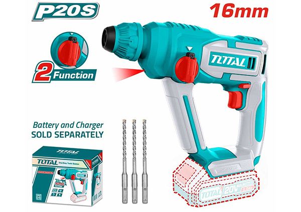 Cordless rotary hammer 1,5 J (TRHLI20168)