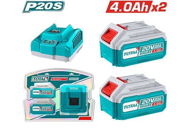 Li-ion Battery & Charger Kit Combo Set  (TFBCPK1424)