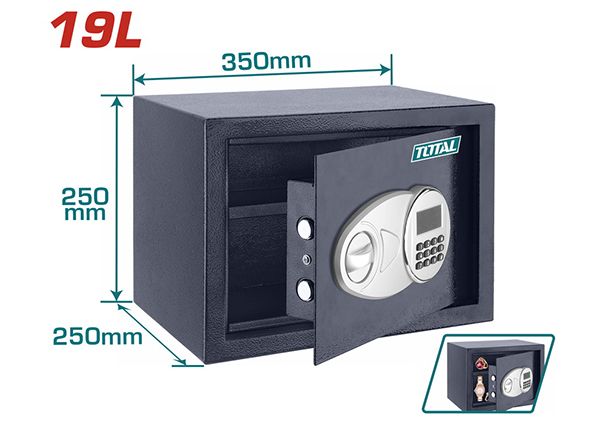 Электронный сейф 19l (TESF2501)