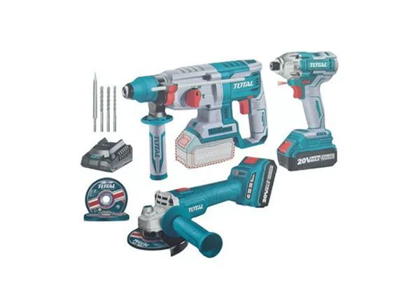 Набор литий-ионных инструментов 20 В, 3 предмета (TOSLI2301515)