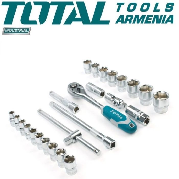 Набор инструмента, 1/2" 25 предметов (THT121251)