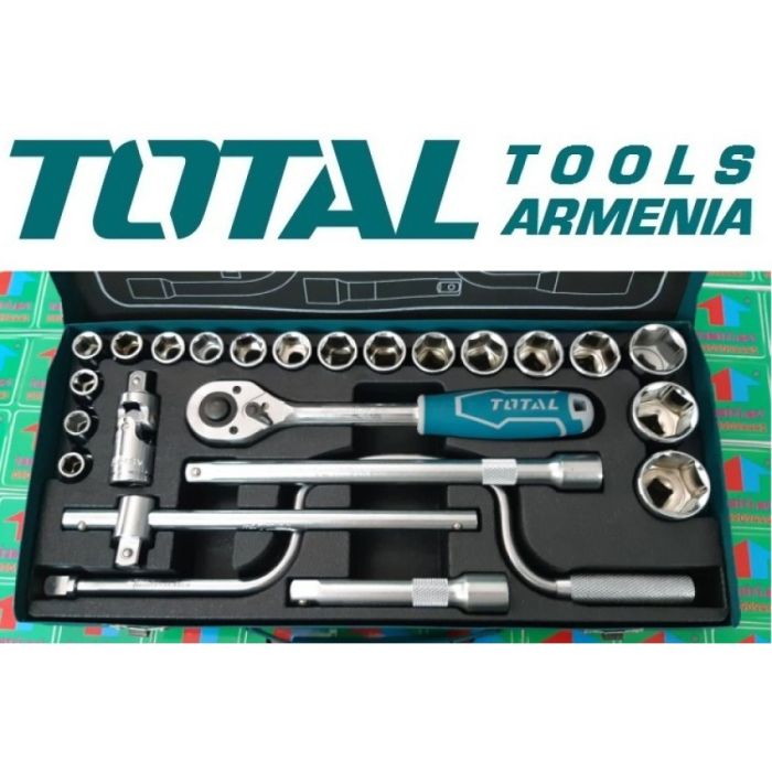 24 Pcs 1/2″ Socket Set (THT141253)