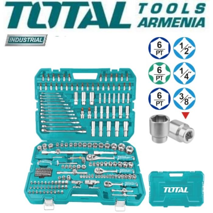 Ճռիկի հավաքածու 216 կտոր TOTAL THKTHP22166 34109