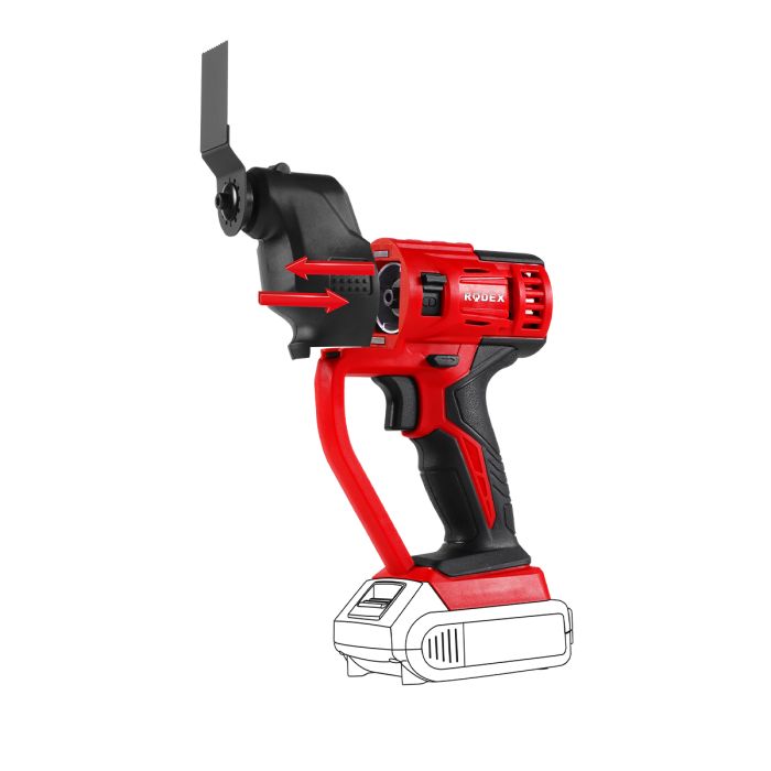 Բազմաֆունկցիոնալ գործիք  7կտոր 20Վ RODEX