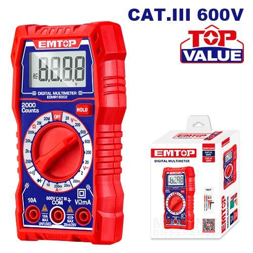 Digital Multimeter Emtop EDMR16002