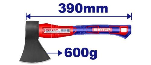 EHAMAX0600 ԷՄԹՈՊ Կացին 600գ