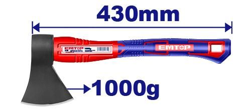 EHAMAX1000 ԷՄԹՈՊ Կացին 1000գ
