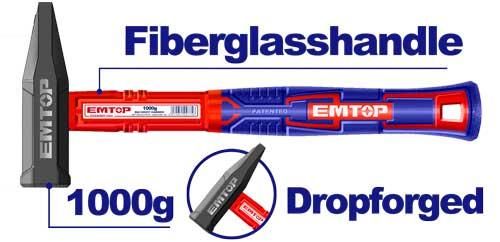 Молоток слесарный Emtop EHAMMH1000