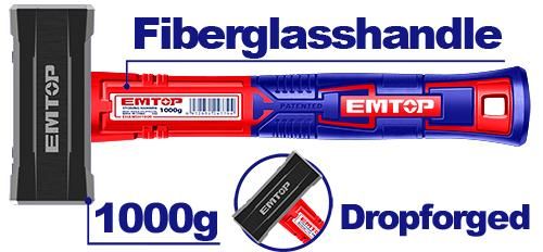 Молоток каменщика Emtop EHAMSH1000