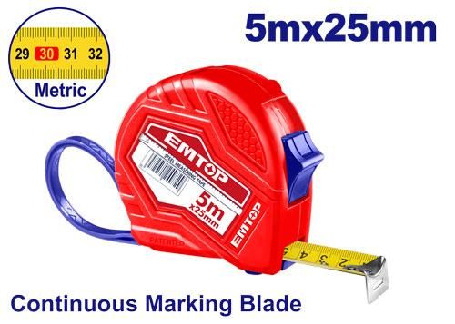 Steel measuring tape Emtop EMTP15202