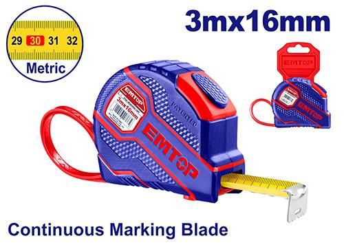 Steel measuring tape Emtop EMTP23102