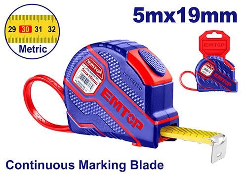 Steel measuring tape Emtop EMTP25102