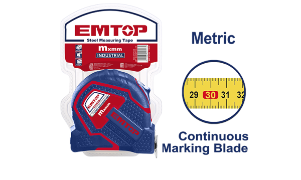 EMTP35102 ԷՄԹՈՊ Մետր 5m x 19mm