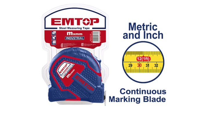 EMTP35202 ԷՄԹՈՊ Մետր 5m x 25mm