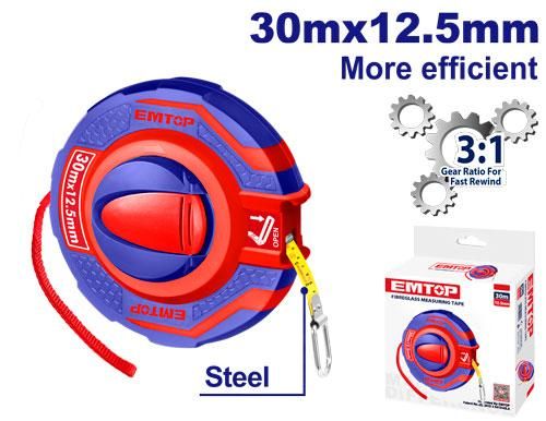 Steel measuring tape Emtop EMTP63001