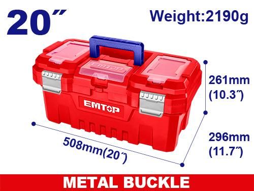 Инструментальный пластиковый ящик 20” Emtop EPBX2002
