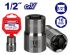Головка торцевая шестигранная 1/2" Emtop ESCT12161