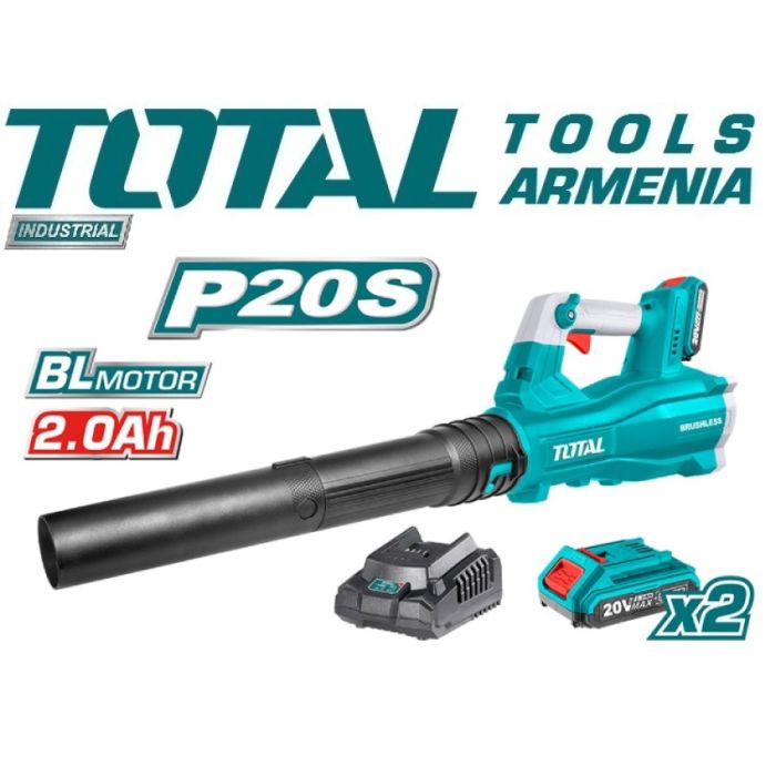 Литий-ионная электрическая воздуходувка 20В с батареей (TABLI204282)