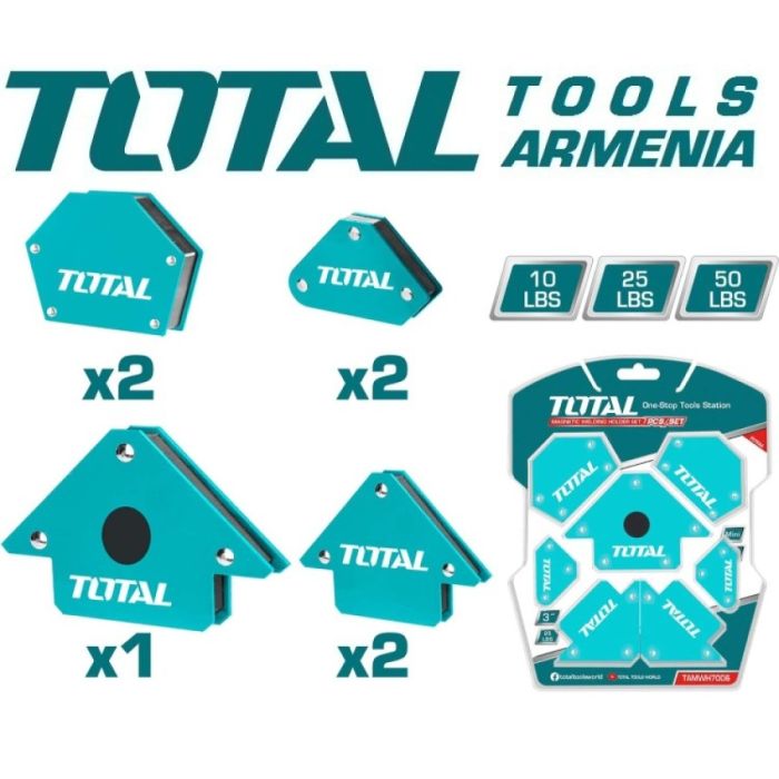 7 Pcs Magnetic Welding Holder Set (TAMWH7006)