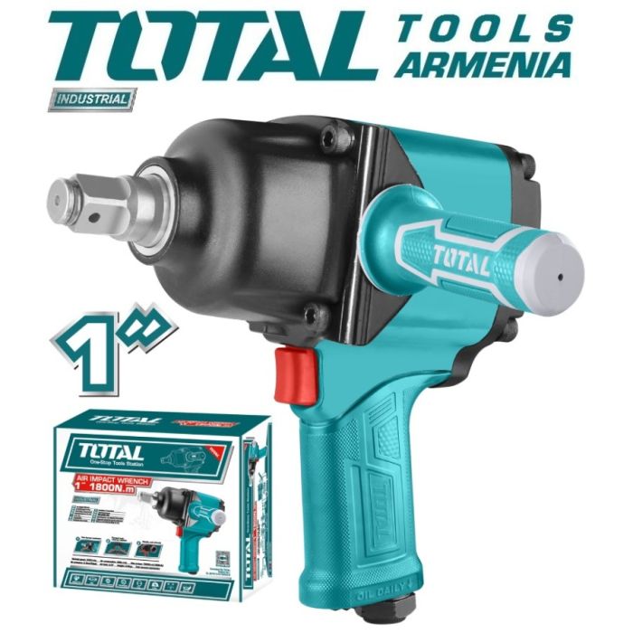 Hammer Air Impact Wrench 1800 Нм/6.2 бар/1 дюйма (TAT41112)