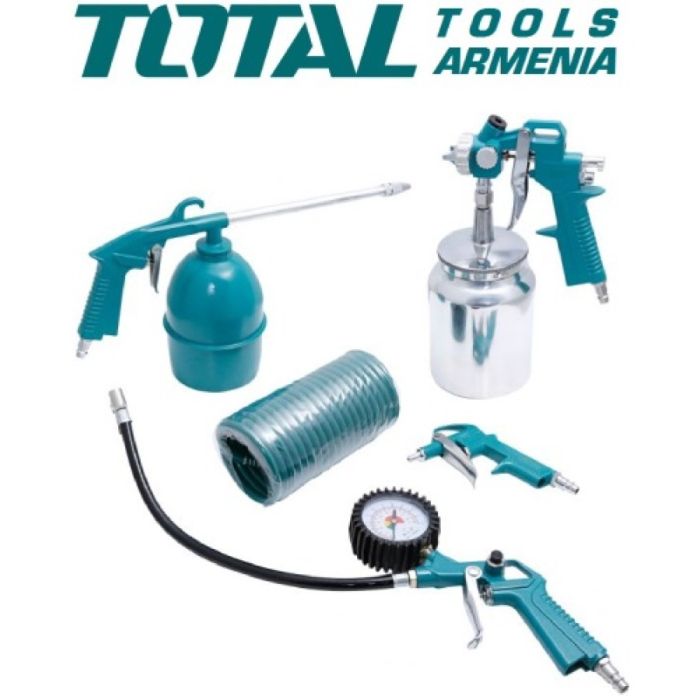 Օդով ատրճանակների հավաքածու TOTAL TATK051 4159 5 կտոր