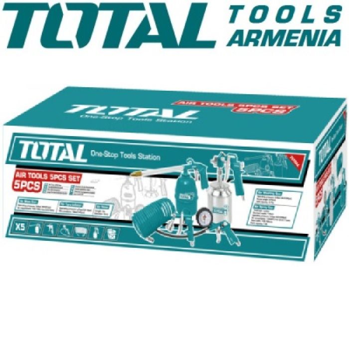 Օդով ատրճանակների հավաքածու TOTAL TATK051 4159 5 կտոր
