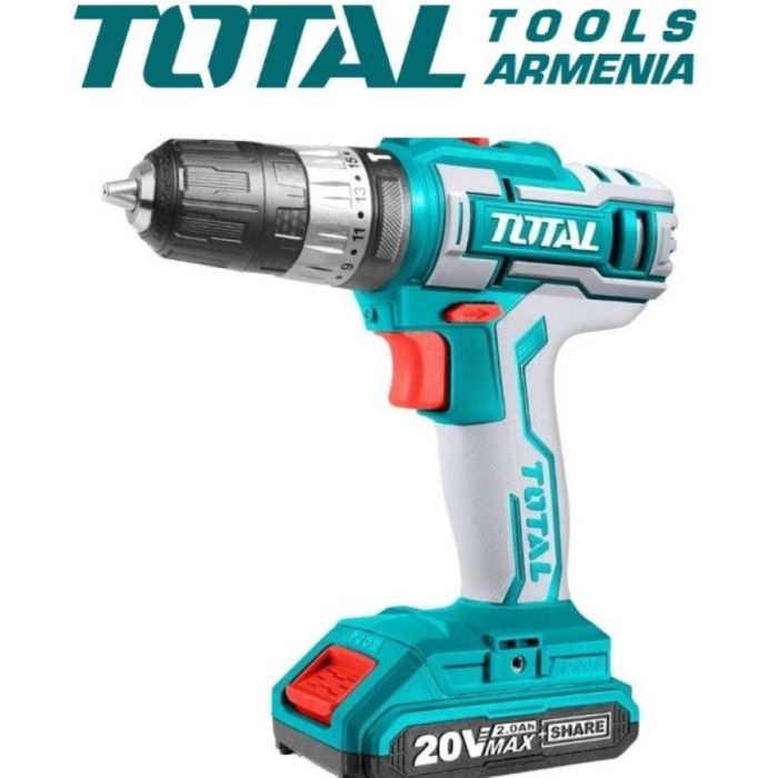 Angle Grinder and Drill - Screwdriver 20 V, 4A (TCKLI2009)