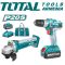 Angle Grinder and Drill - Screwdriver 20 V, 4A (TCKLI2009)