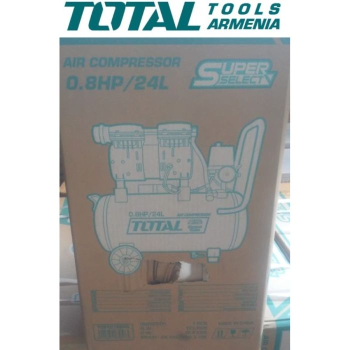 Silent Oil Free Air Compressor 24l / 600 W (TCS1075248)