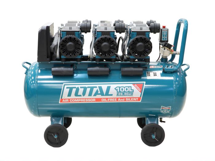 Silent oil free air compressor 100l /3×1200 W (TCS3361008)