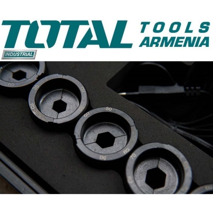 Lithium-Ion hydraulic crimping tool 20V / 4Ah (TCTLI2002)