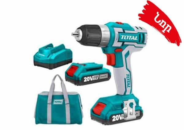 Li-ion Cordless Drill / 20 V / 2А / 45Nm / +1 Battery  (TDLI20025)