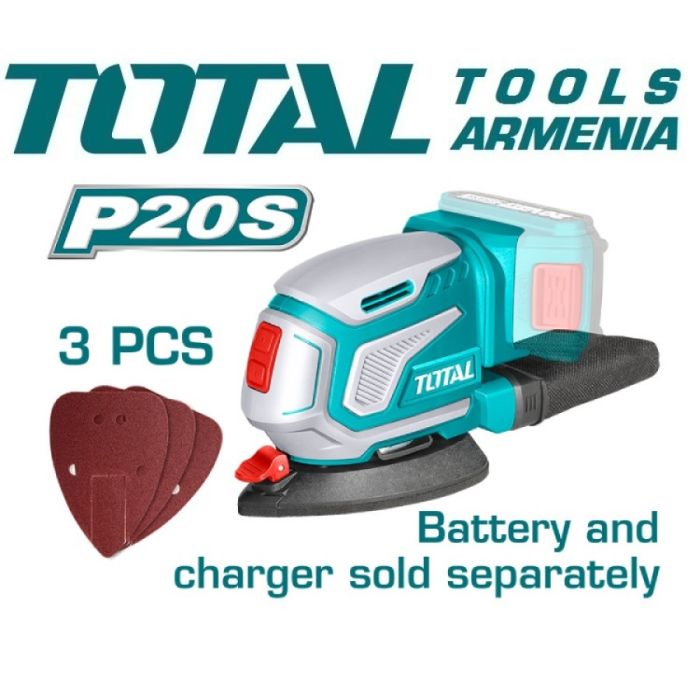 Li-Ion Palm Sander 20V (TDSLI2051)