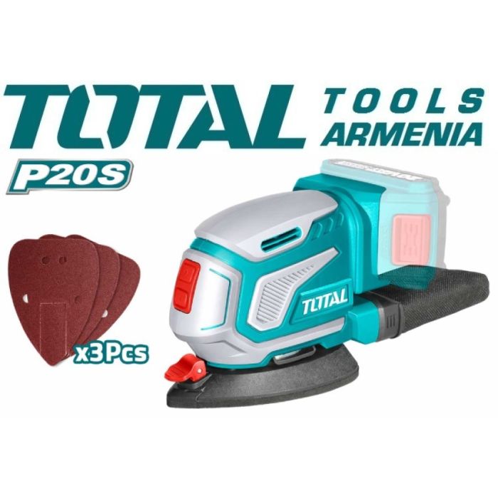 Li-Ion Palm Sander 20V (TDSLI2051)