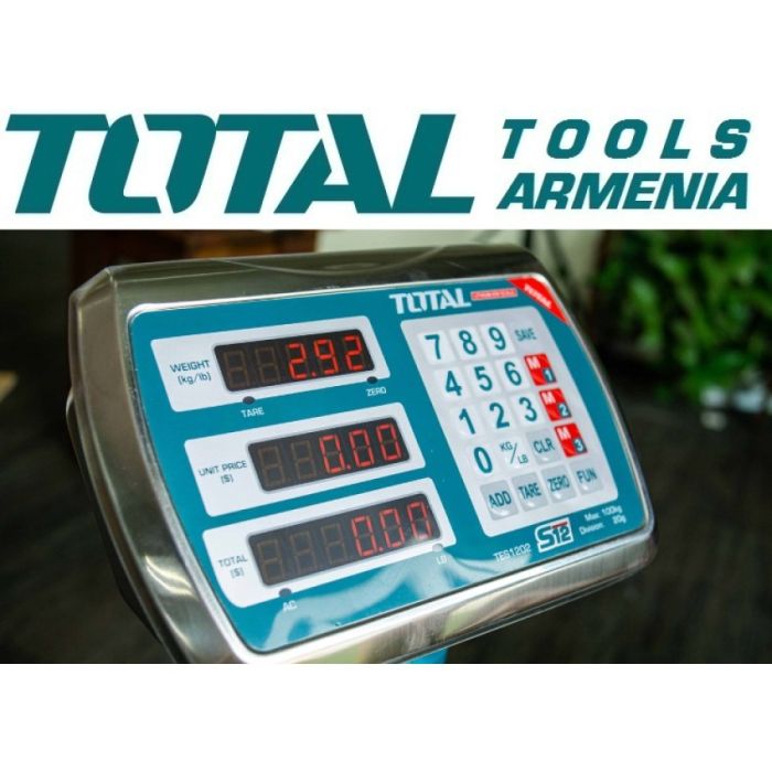 Литий-ионные весы 100 кг (TES1202)