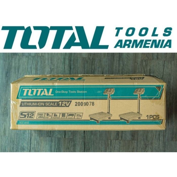 Литий-ионные весы 100 кг (TES1202)