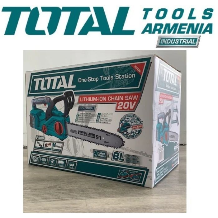 Li-ion Brushless Chain Saw  / 20 V / 2А - 4А / 720W (TGSLI2001)