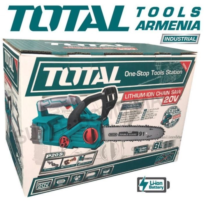 Li-ion Brushless Chain Saw  / 20 V / 2А - 4А / 720W (TGSLI2001)