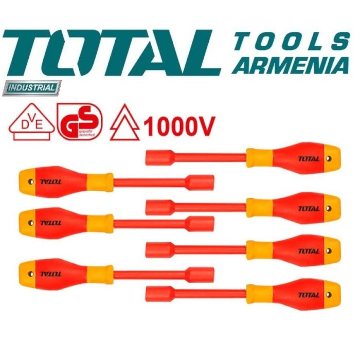 7PCS Insulated nut screwdriver set (THKISD0701)