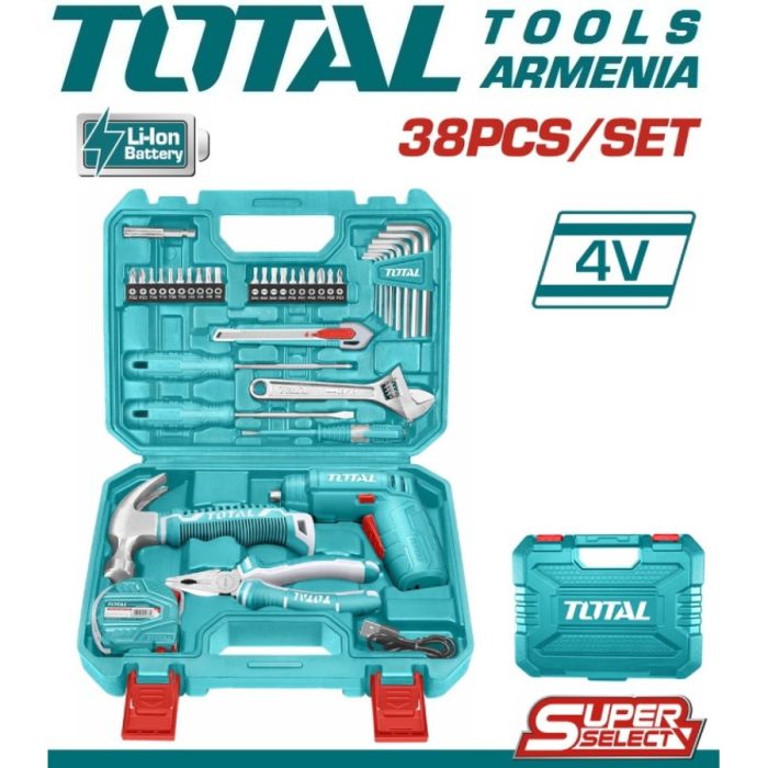 Набор инструментов 38 предметов (THKTHP10386)