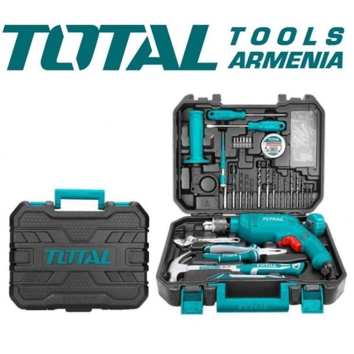 Набор бытовых инструментов (680 Вт) 115 шт. (THKTHP1152)