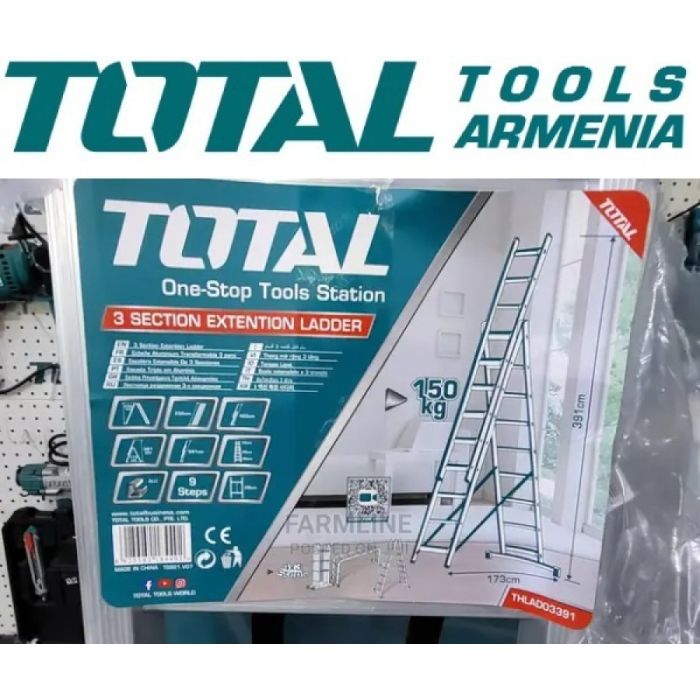 3 Section extention ladder (THLAD03391)