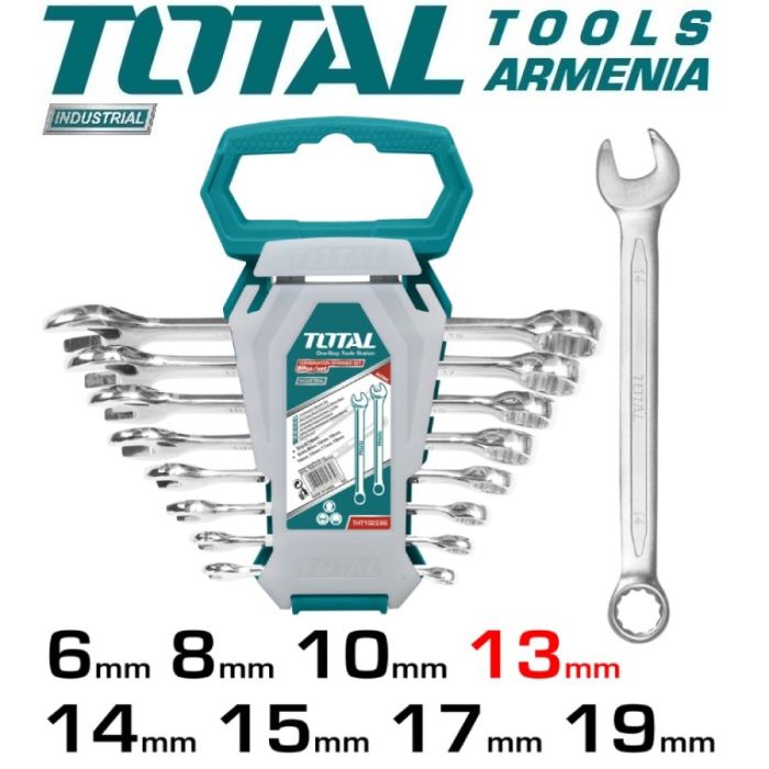 Набор ключей комбинированных трещоточных (THT102RK086 )