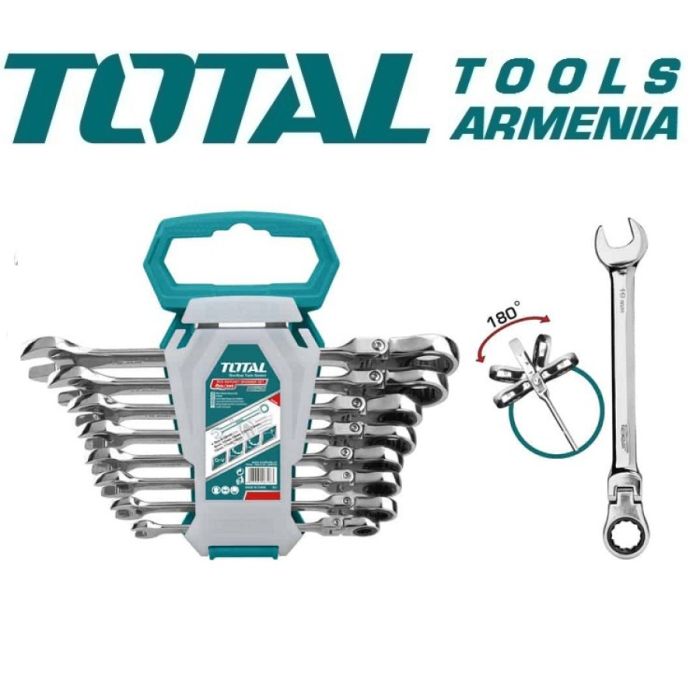 Набор ключей со складывающейся головкой 8шт. (THT102RK586)