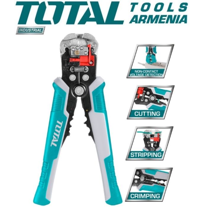 Intelligent Voltage Detecting Wire Stripper 4 in 1 multi-function (THT152429)