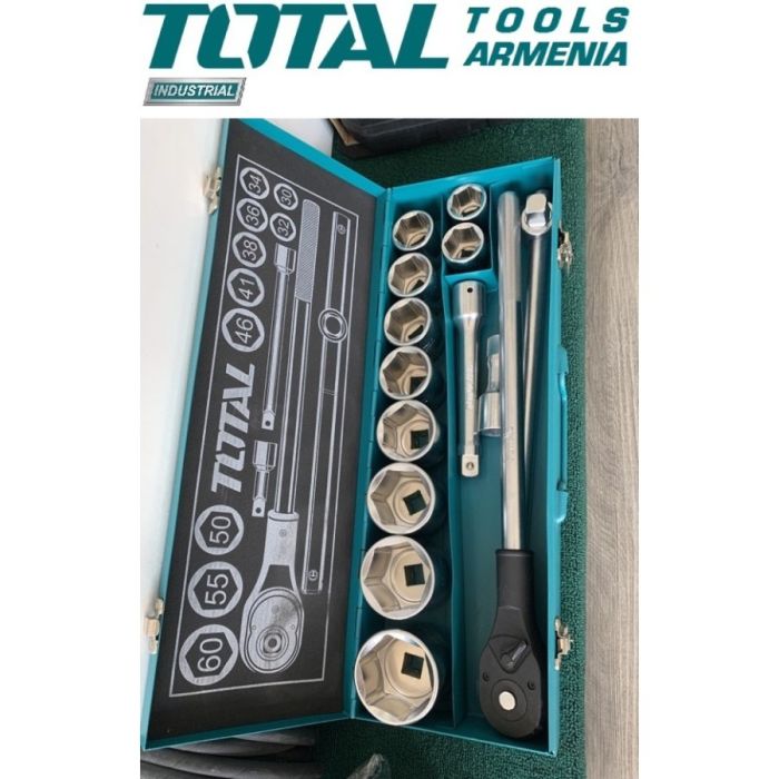 Набор Торцевых Головок 3/4" 15 предмета (THT341151)